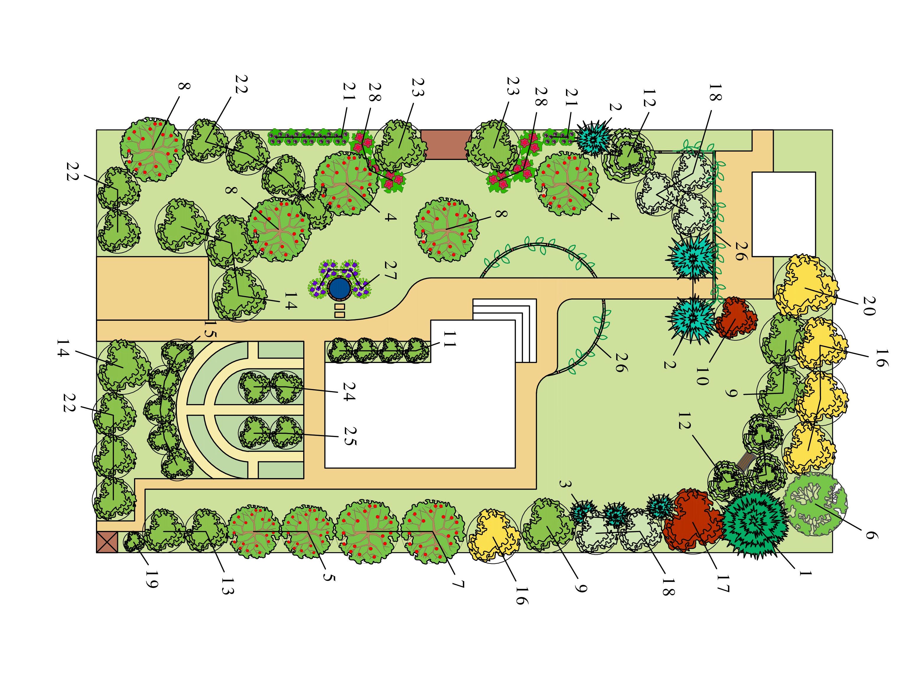 Проектные работы - Ланшафтный дизайн, озеленение в Белгороде.